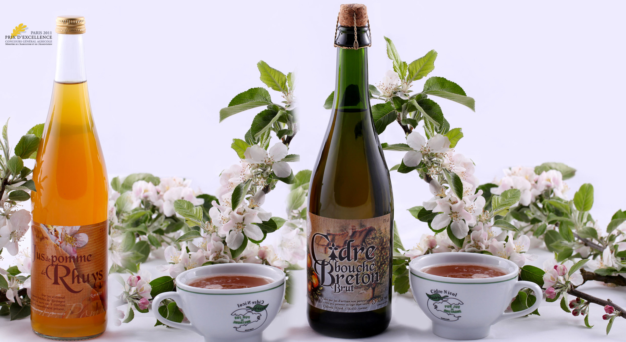 Cidre, jus de pomme Crêperie Le Galichan Sarzeau